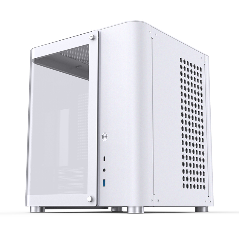 Jonsbo - Caixa Micro-ATX Jonsbo TK-1 2.0 Vidro Temperado Branco