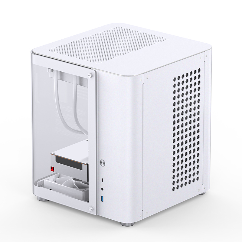 Jonsbo - Caixa Micro-ATX Jonsbo TK-1 2.0 Vidro Temperado Branco