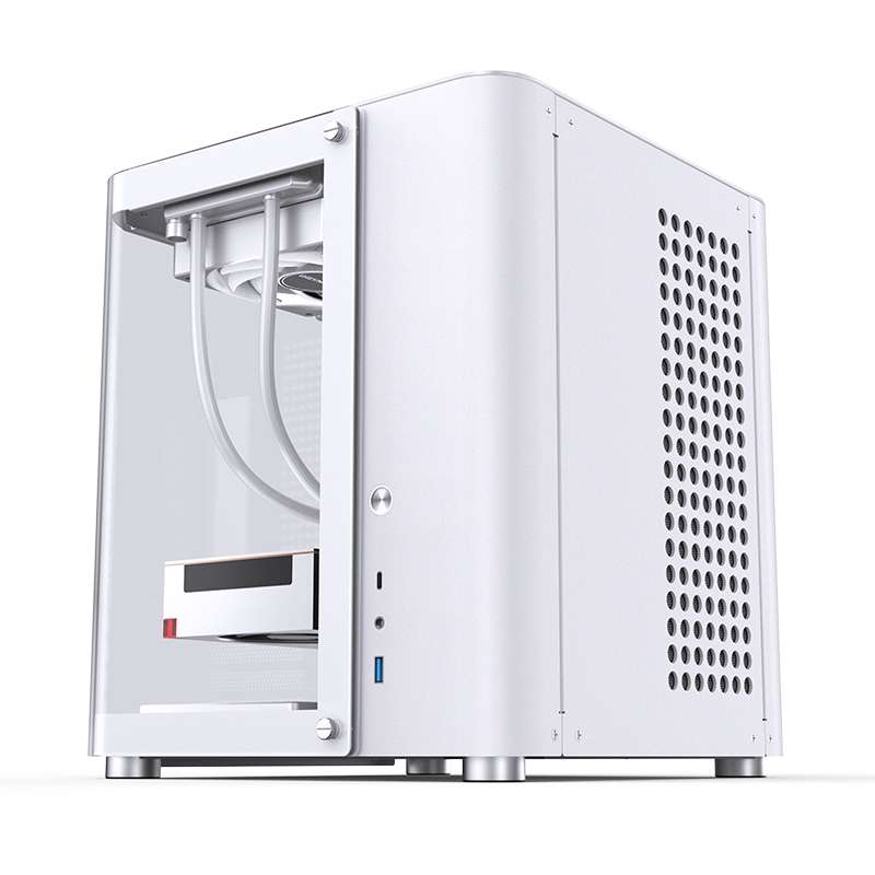 Jonsbo - Caixa Micro-ATX Jonsbo TK-1 2.0 Vidro Temperado Branco