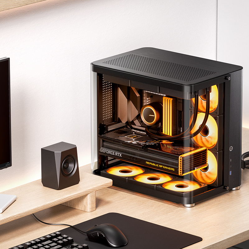 Picture of Picture of Caixa ATX Jonsbo TK-2 2.0 Vidro Temperado Preto