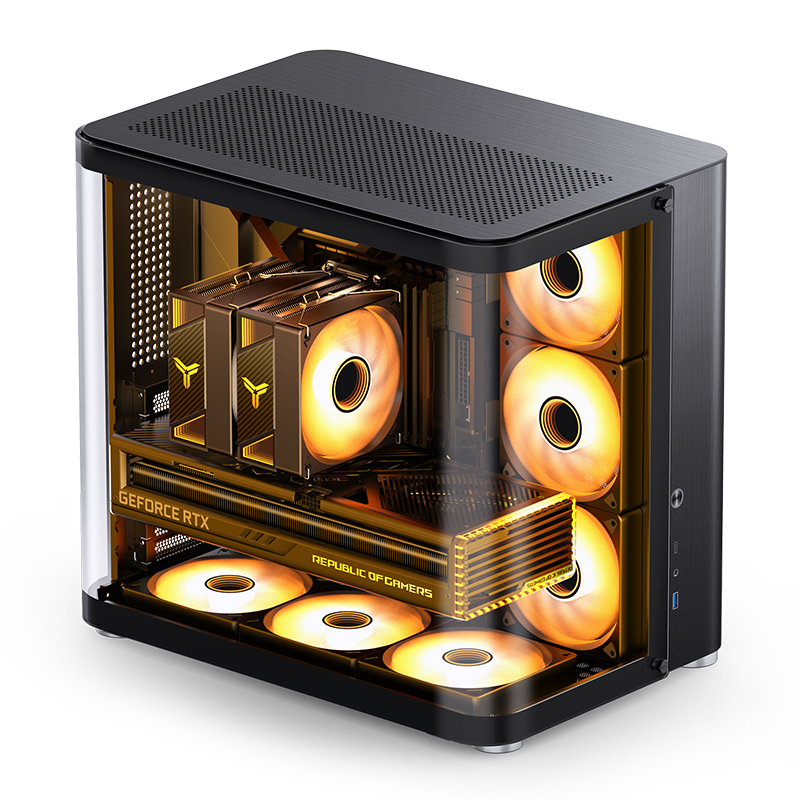 Picture of Picture of Caixa ATX Jonsbo TK-2 2.0 Vidro Temperado Preto