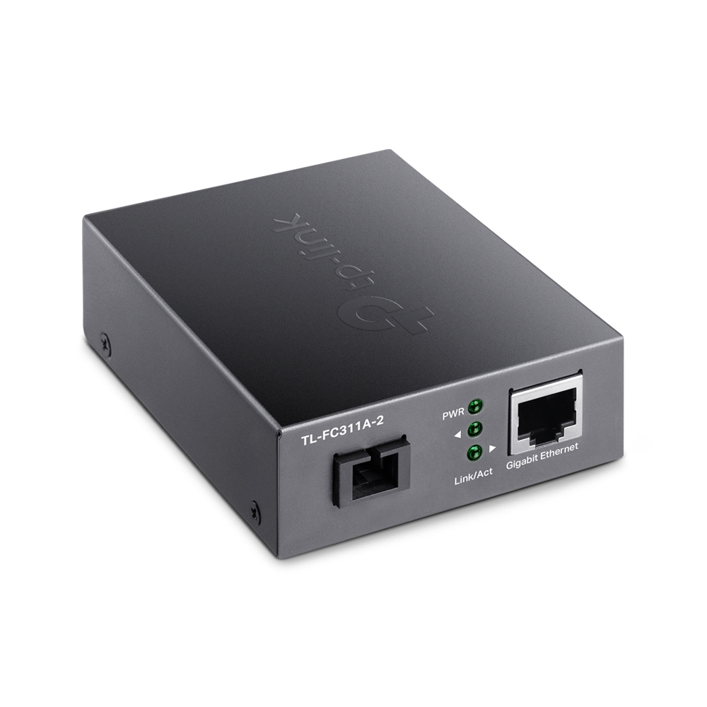 TP-Link - Conversor Media TP-Link TL-FC311A-20 Gigabit WDM Single-Mode