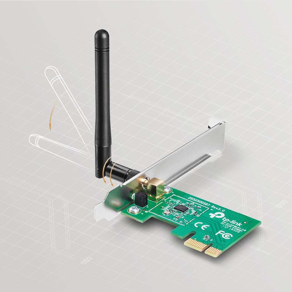TP-Link - Placa de Rede TP-Link PCI Express TL-WN781ND 150Mbps Wi-Fi