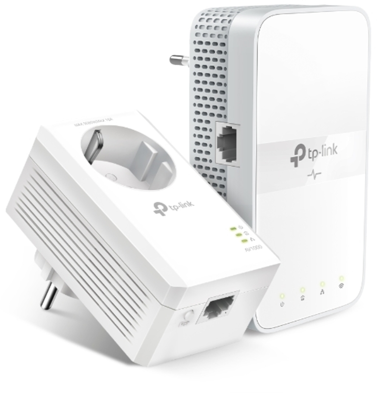 TP-Link - Powerline TP-Link AV1000 TL-WPA7617 Kit Gigabit AC1200 Wi-Fi