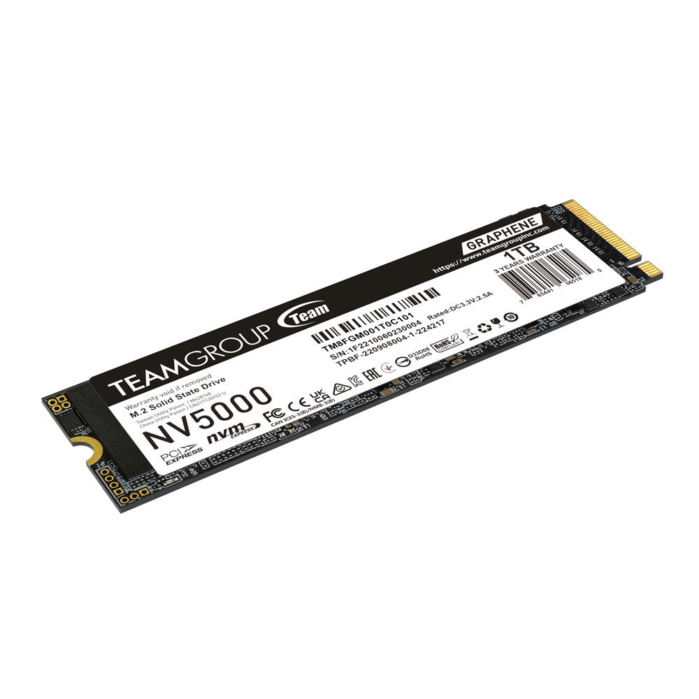 Team Group - SSD Team Group NV5000 1TB Gen4 M.2 NVMe (4500/1900MB/s)