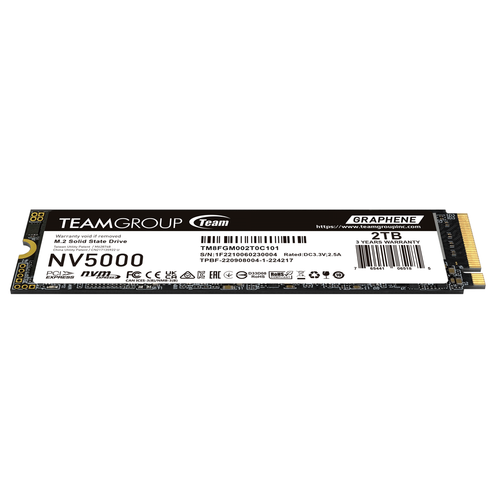 Team Group - SSD Team Group NV5000 2TB Gen4 M.2 NVMe (5000/3000MB/s)