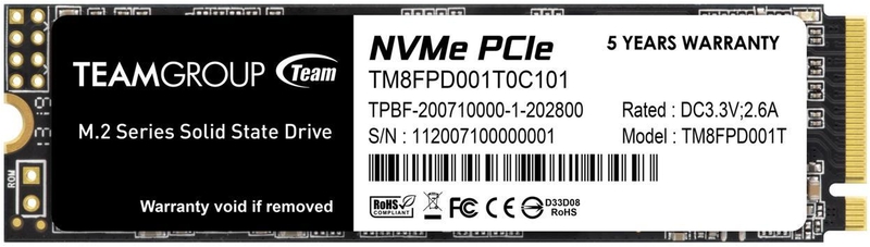Team Group - SSD Team Group MP33 PRO 1TB M.2 NVMe (3500/3000MB/s)