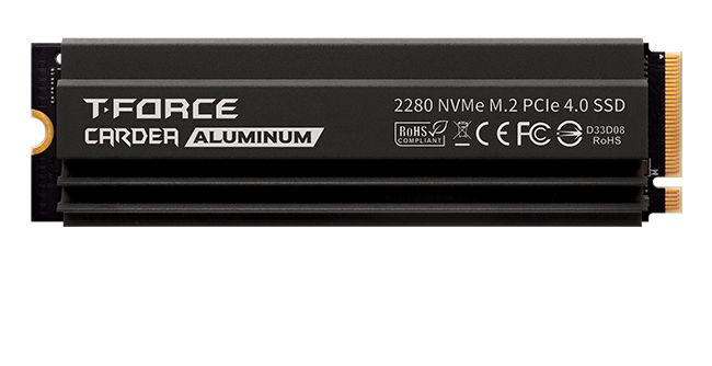 Picture of Picture of SSD Team Group T-Force Cardea A440 Pro HS 2TB Gen4 M.2 NVMe (7400/6900MB/s)