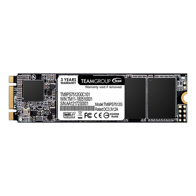 Picture of Picture of SSD Team Group MS30 512GB M.2 2280 SATA (530/430MB/s)