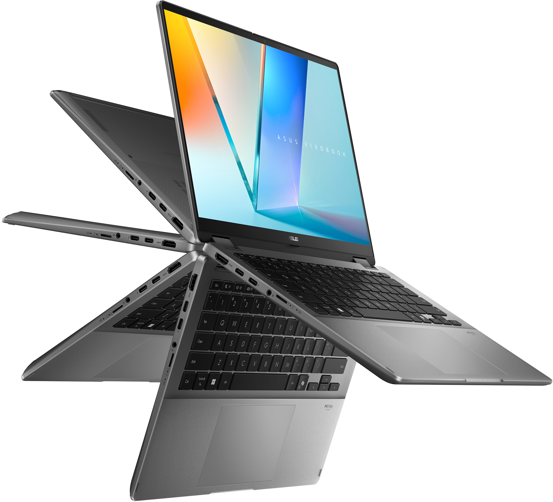 Asus - Portátil ASUS VivoBook Flip TP3407S 14" Ultra 7 258V 32GB DDR5 1TB Intel Arc Graphics WUXGA Touch W11 Pro