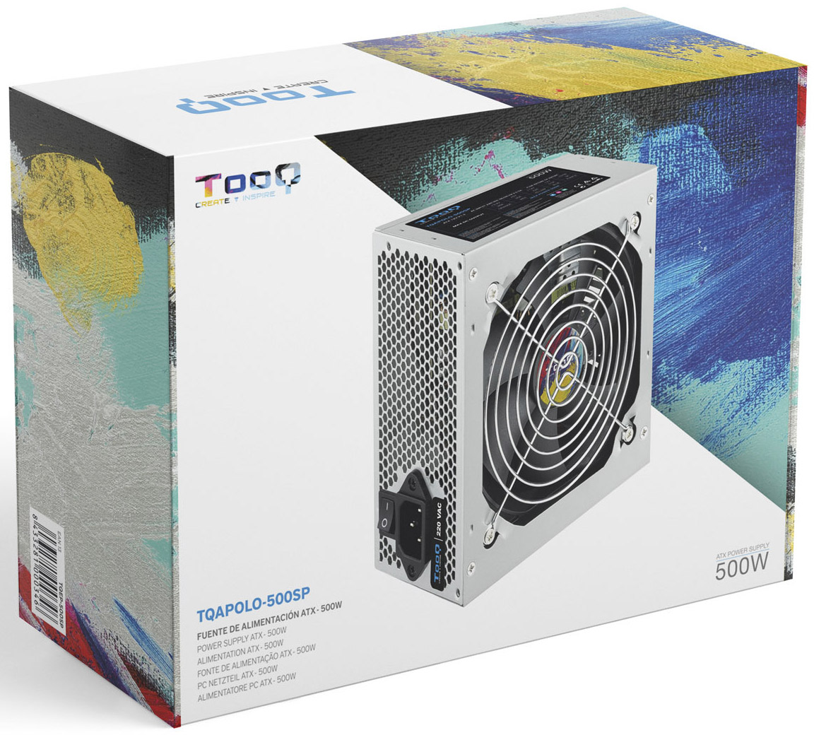 Tooq - Fonte de Alimentação Tooq 500W PFC Activo