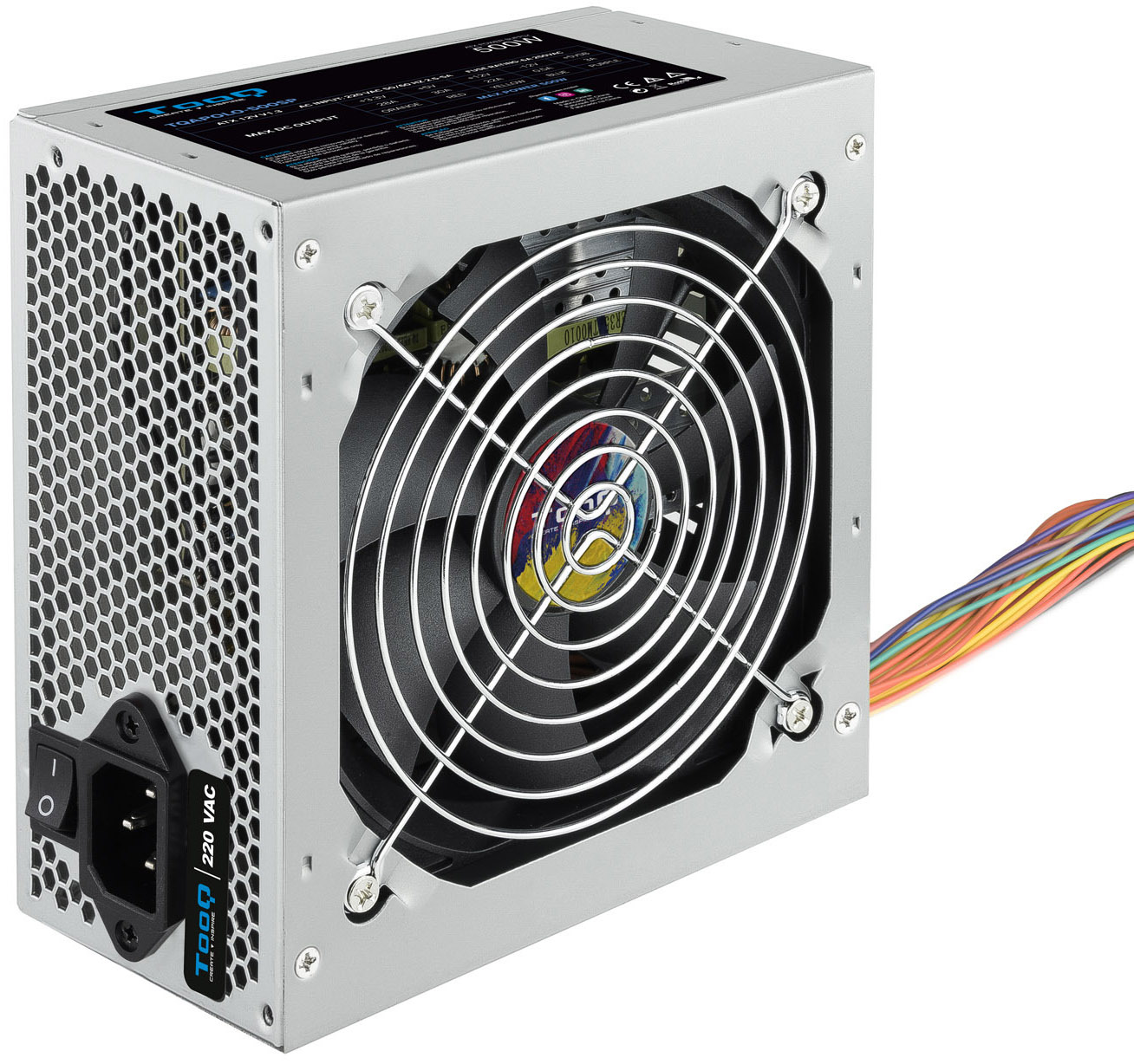 Tooq - Fonte de Alimentação Tooq 500W PFC Activo