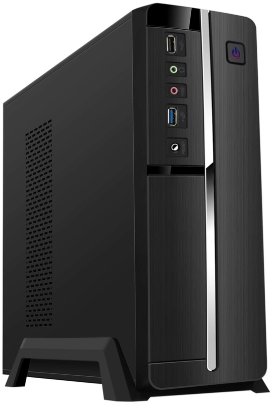 Tooq - Caixa Mini-ITX Tooq C/Fonte Alimentação 500W Preta
