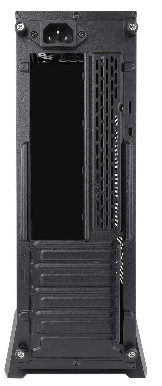 Tooq - Caixa Mini-ITX Tooq C/Fonte Alimentação 500W + Leitor de Cartões + 2x USB 3.0 Preta
