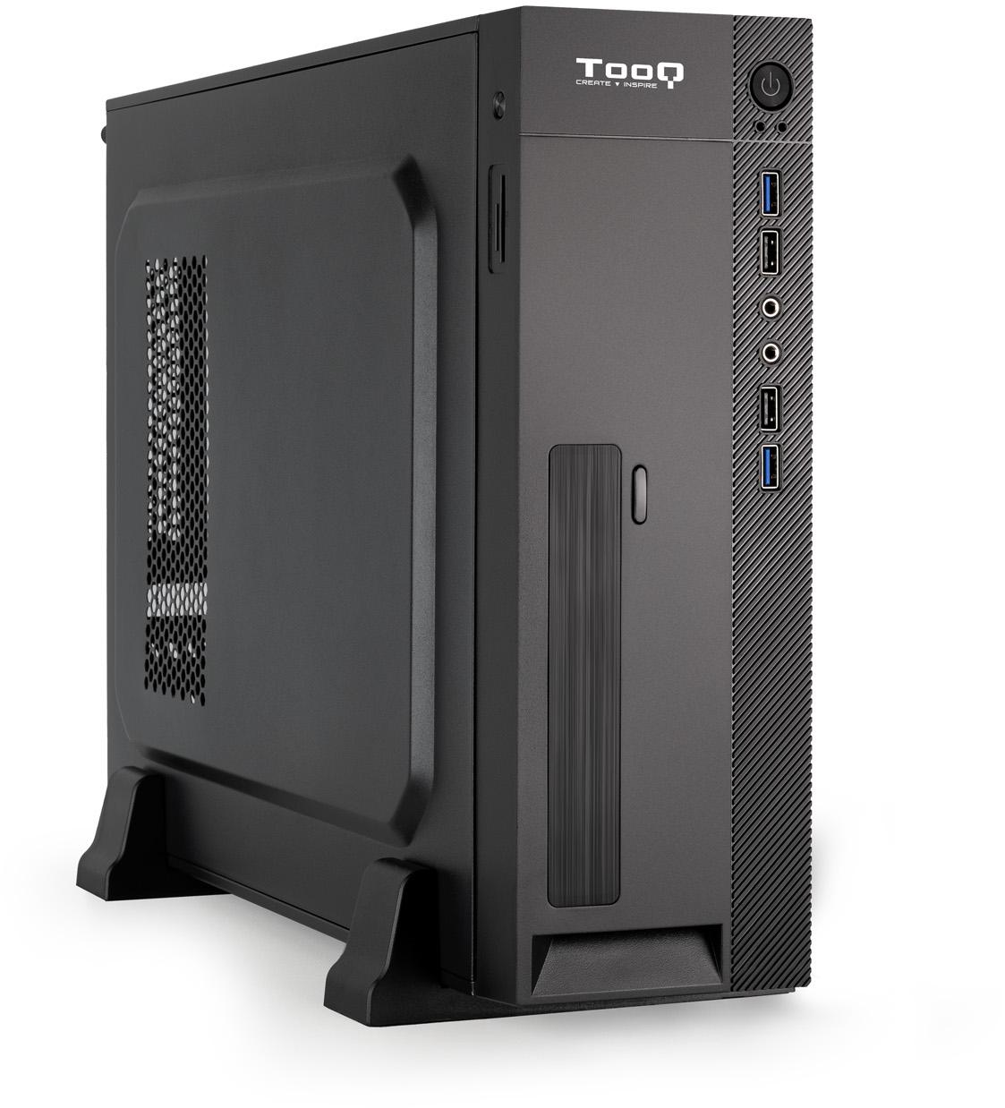 Picture of Picture of Caixa Slim Micro-ATX Tooq C/Fonte Alimentação 500W + Leitor de Cartões + 2x USB 3.0 Preto