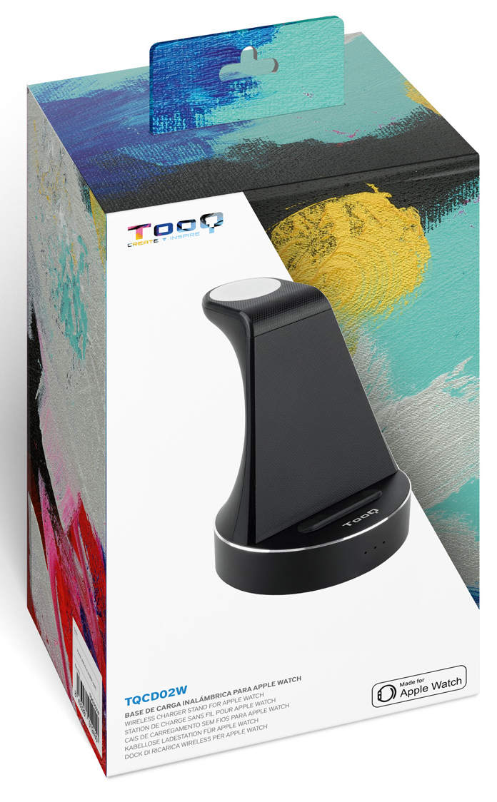 Tooq - Dock de Carregamento Wireless Tooq AppleWatch e iPhone/Smartphone
