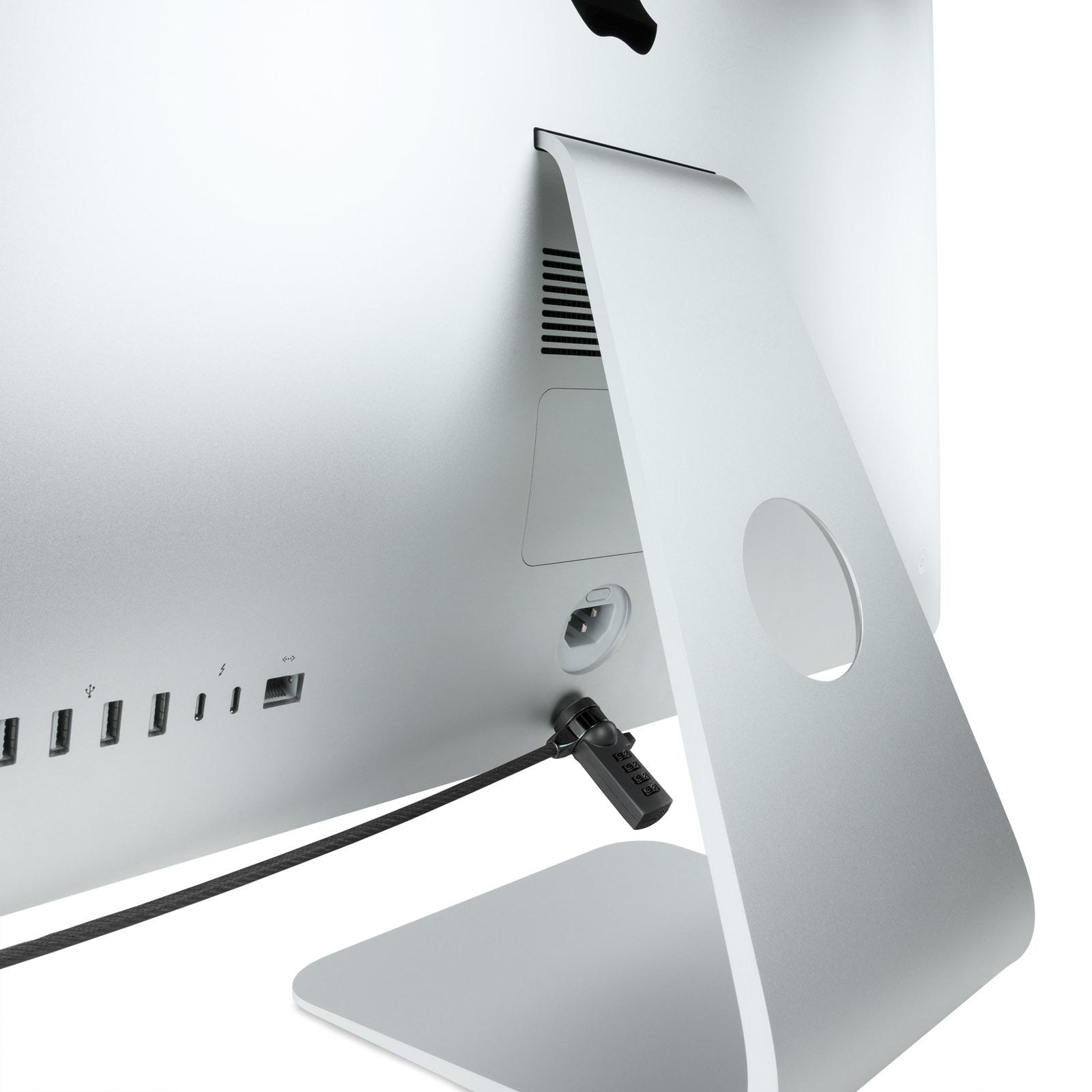 Tooq - Cabo de Segurança para Portátil com Combinação de 1,5 M Cinzento Escuro