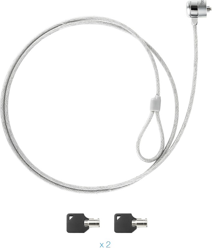 Tooq - Cadeado Tooq Anti-Roubo c/Chave 1.50 metro