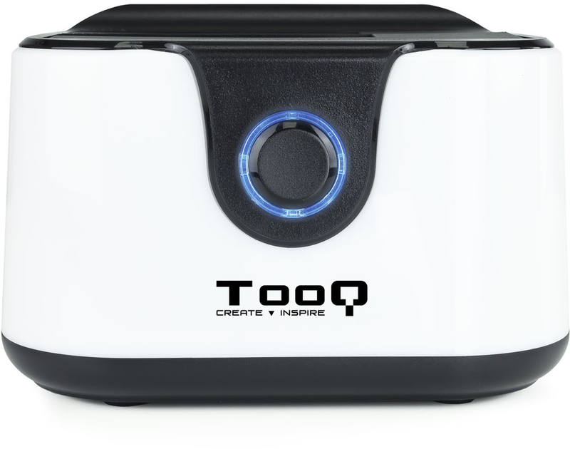 Tooq - Dock Tooq para 2x SATA 2.5/3.5 OTB USB 3.0 Branco