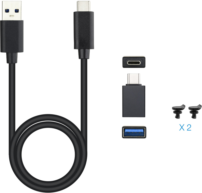 Tooq - Caixa SSD Tooq M.2 NVME USB 3.1 Gen 2 Preto
