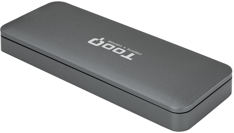 Tooq - Caixa SSD Tooq M.2 NGFF USB 3.1 Gen 1 Cinzenta