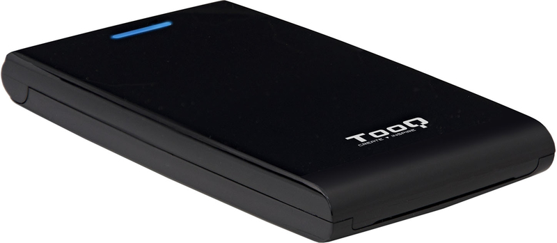 Tooq - Caixa HDD Tooq 2.5" SATA (9,5mm) Tool Less USB 3.0 / 2.0 Preto