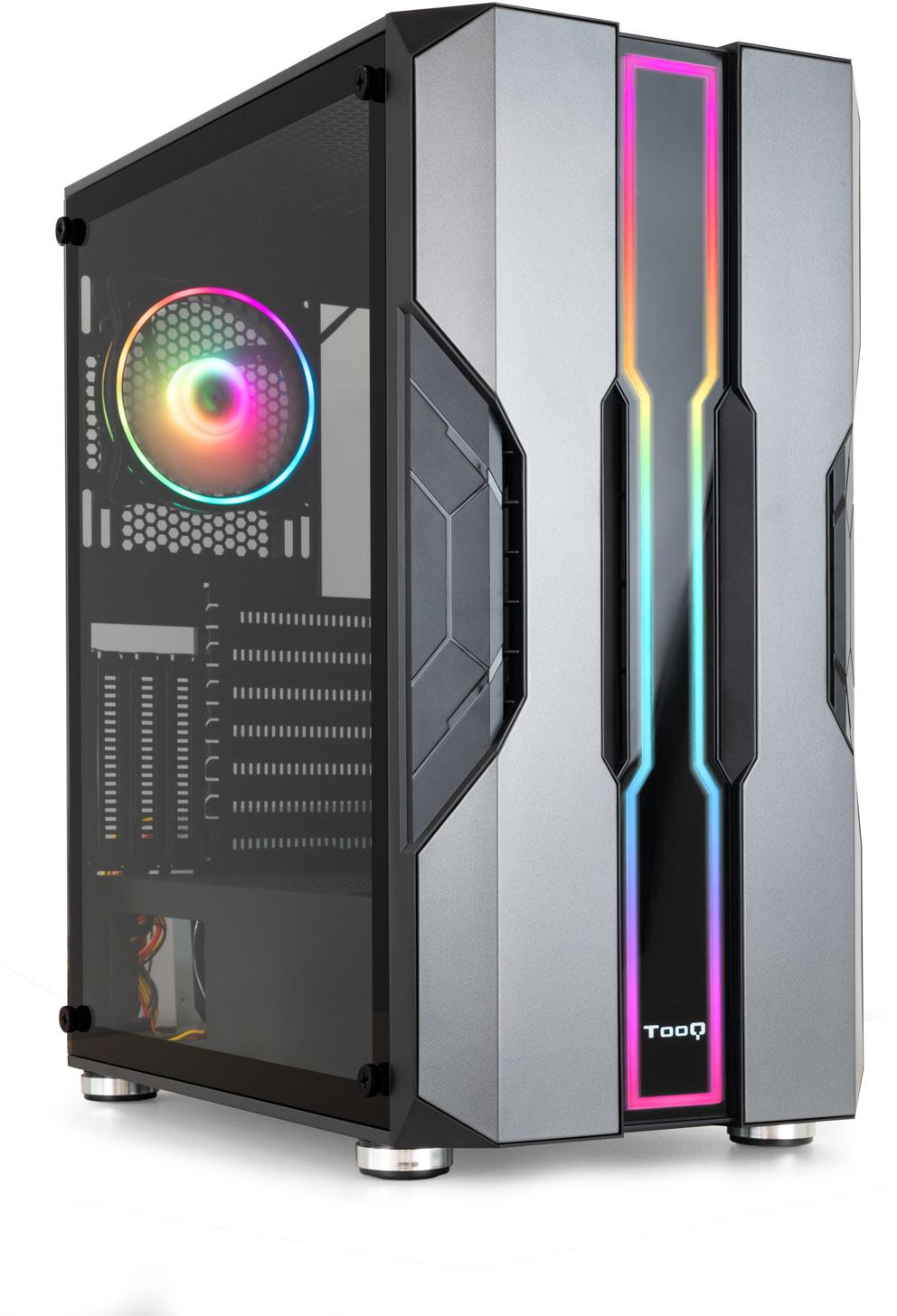 Picture of Picture of Caixa E-ATX Tooq NIGHTCITY ARGB c/ Vidro Temperado Preta