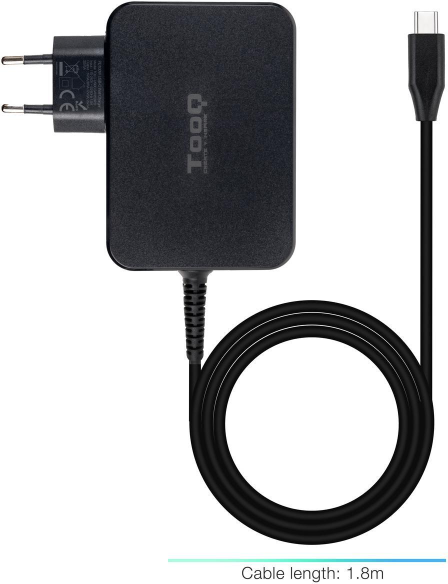 Tooq - Carregador de Portátil GaN Tooq USB-C PD 100W