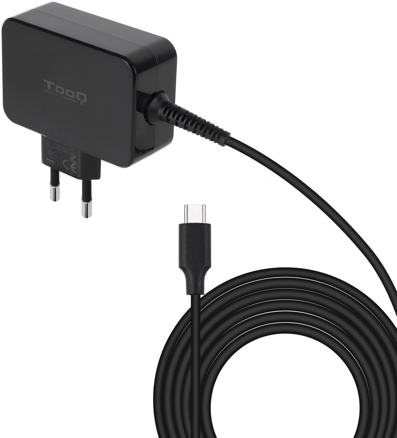 Picture of Picture of Carregador de Portátil GaN Tooq USB-C PD 45W