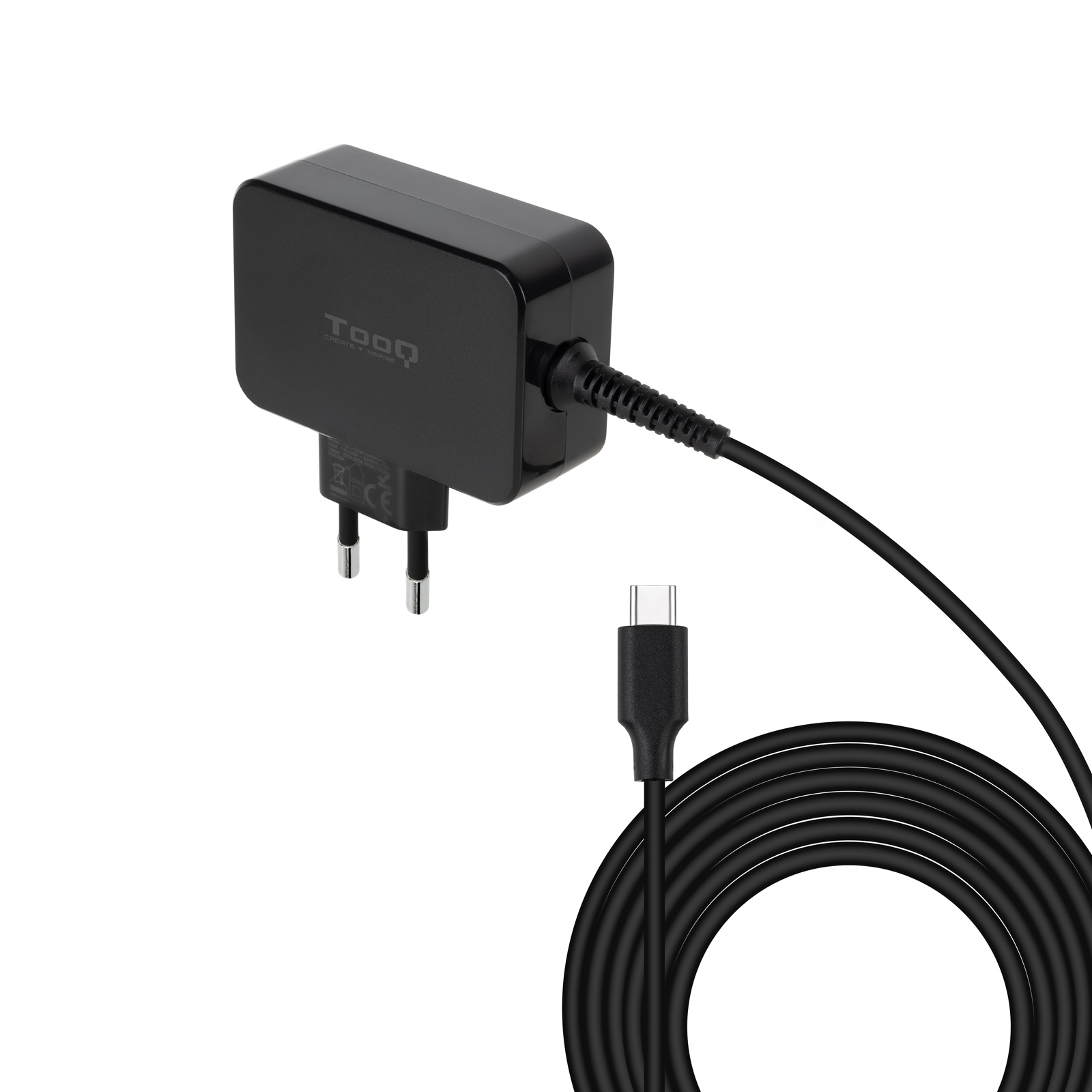 Picture of Picture of Carregador de Portátil GaN Tooq USB-C PD 65W