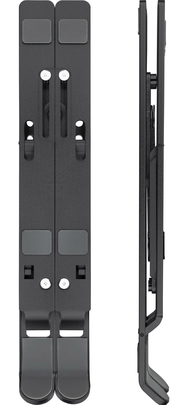 Tooq - Suporte Elevatório Tooq para Portáteis Regulável Cinzento