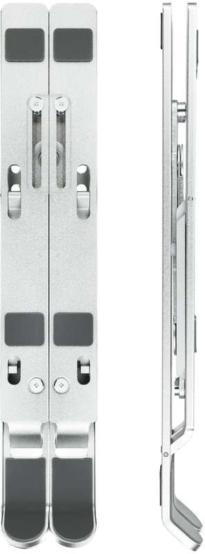 Tooq - Suporte Elevatório Tooq para Portáteis Regulável Aluminio