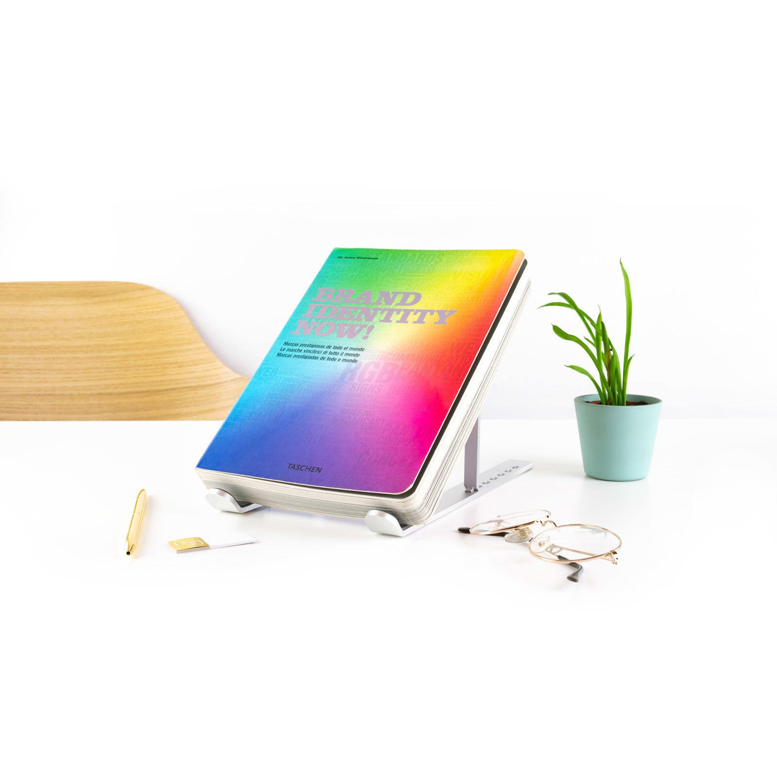 Tooq - Suporte Elevatório Tooq para Portáteis 15" Aluminio