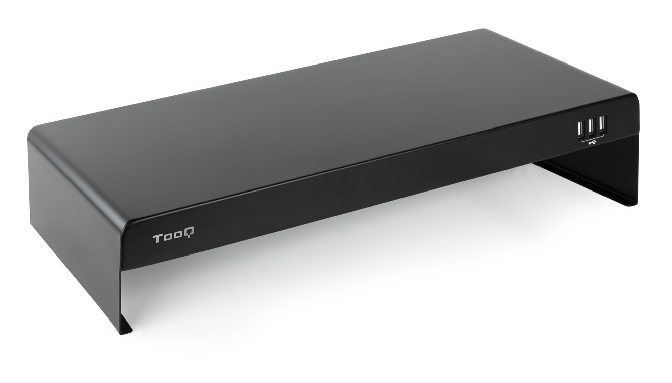 Picture of Picture of Base Para Monitor / Portáteis Tooq Max. 20Kg c/ 3x USB 2.0 Preto