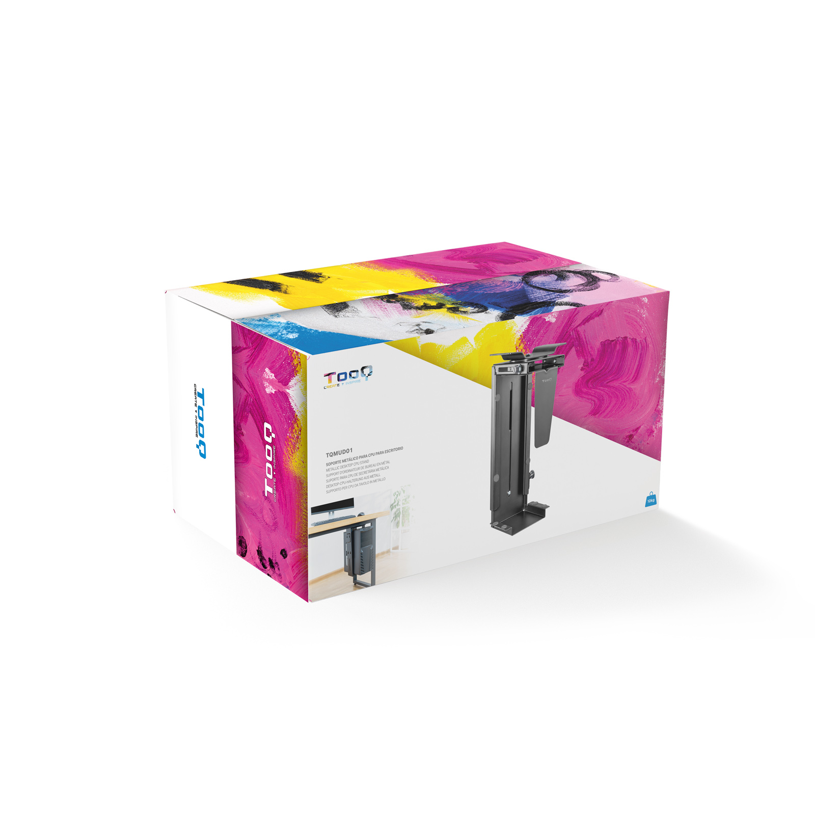 Tooq - Suporte de Mesa Para Desktop Preto