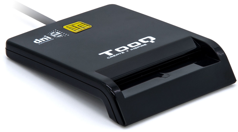 Tooq - Leitor de Cartões Tooq Cartões de Cidadão / DNI 4.0 USB 2.0 Preto
