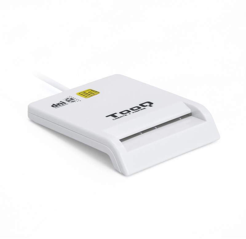 Tooq - Leitor de Cartões Tooq Cartões de Cidadão / DNI 4.0 USB 2.0 Branco
