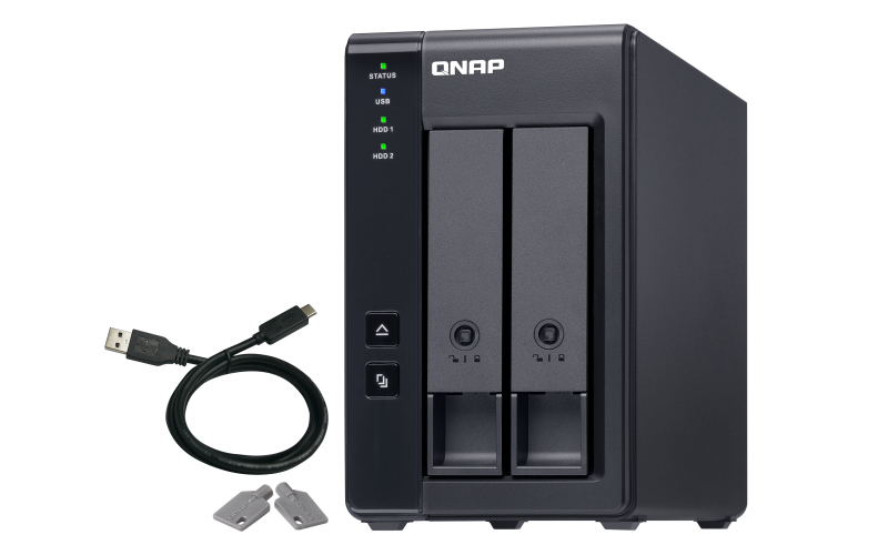 Picture of Picture of Unidade de Expansão NAS QNAP TR-002 - 2 Baías - USB Type C