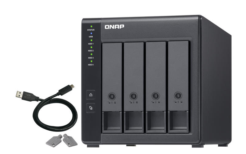 Picture of Picture of Unidade de Expansão NAS QNAP TR-004 - 4 Baías - USB Type C
