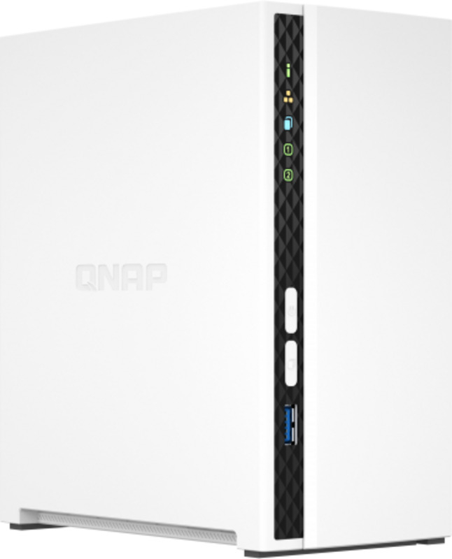 QNap - NAS QNAP TS-233 - 2 Baías - 2.0GHz 4-core - 2GB RAM