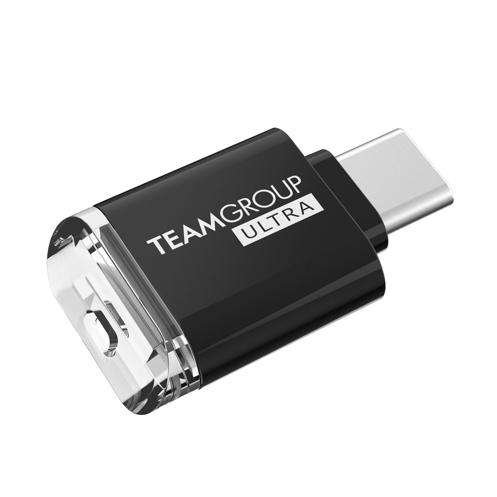 Picture of Picture of Leitor de Cartão Team Group MicroSD Ultra CR I - USB-C