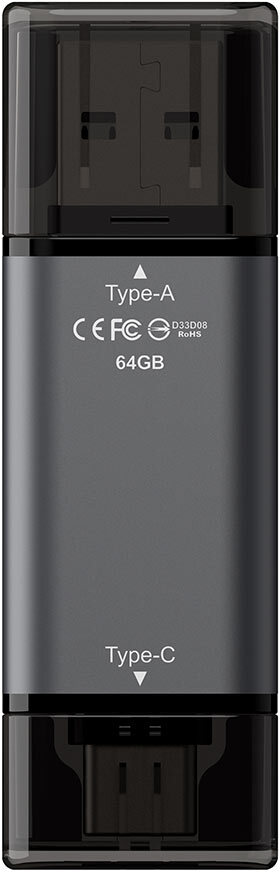 Team Group - Pen Team Group X1 64GB USB3.2 Gen1 (Type-C + Type-A)