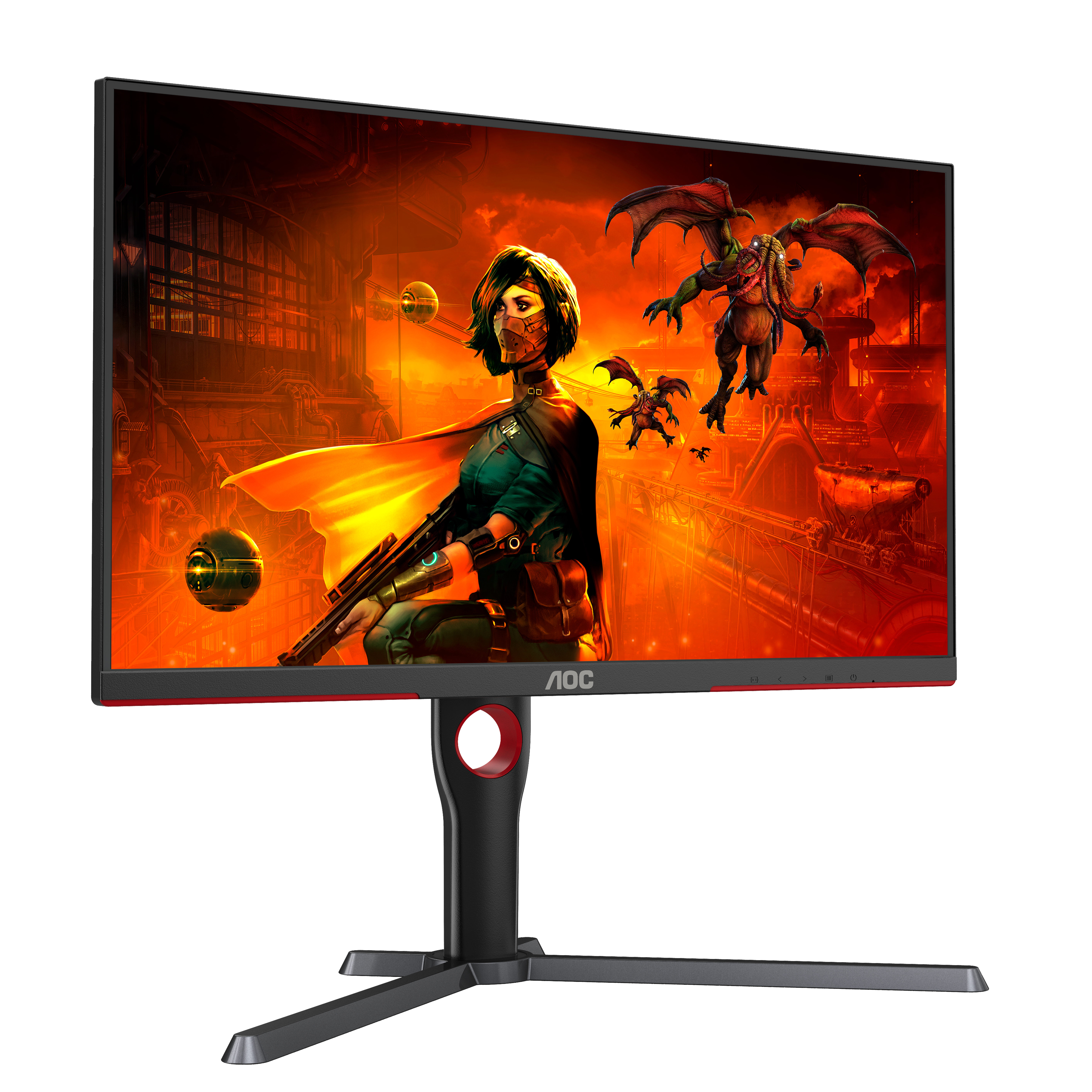 AOC - Monitor AOC Gaming 27" U27G3X IPS 4K 160Hz 1ms G-Sync Compatible HDR400
