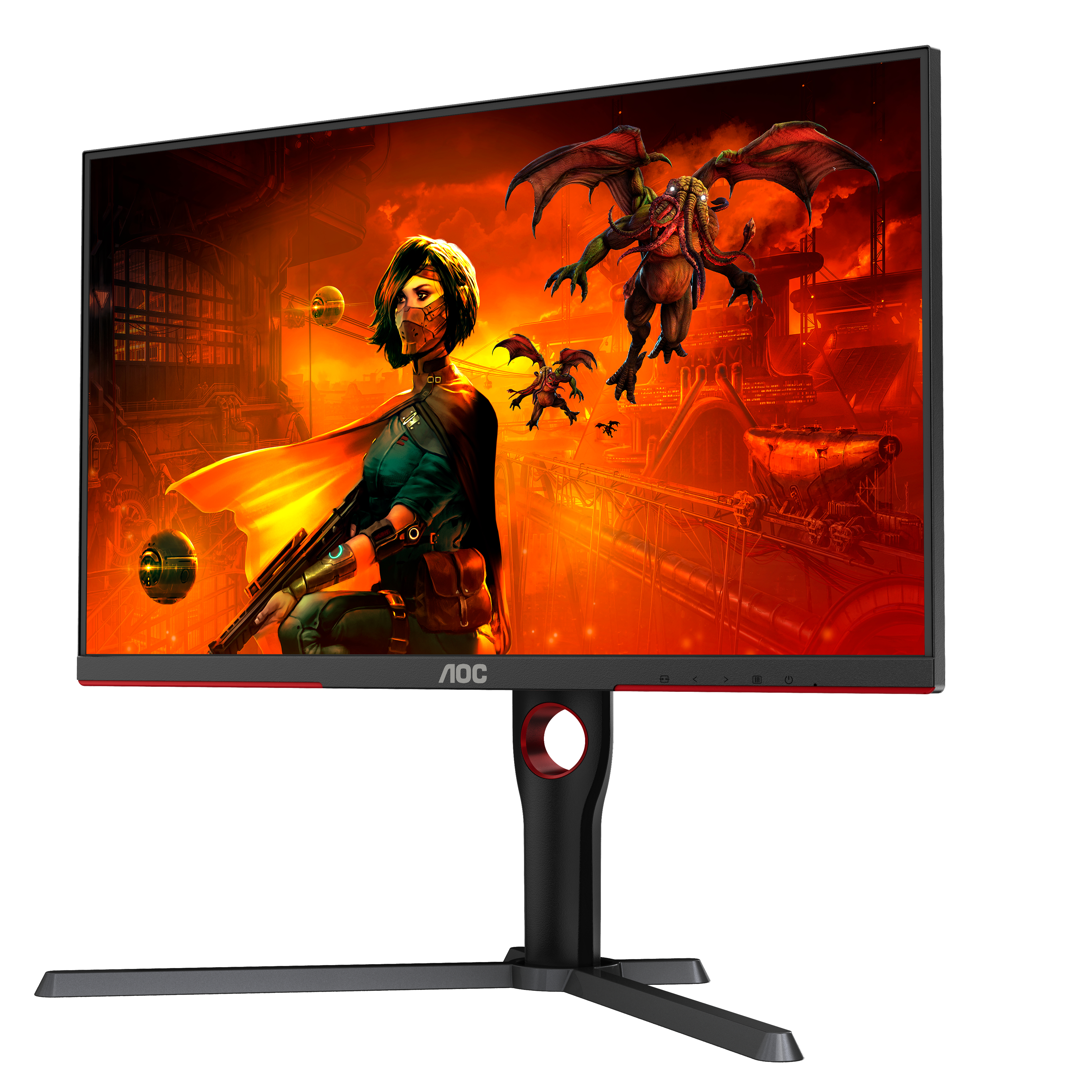 AOC - Monitor AOC Gaming 27" U27G3X IPS 4K 160Hz 1ms G-Sync Compatible HDR400