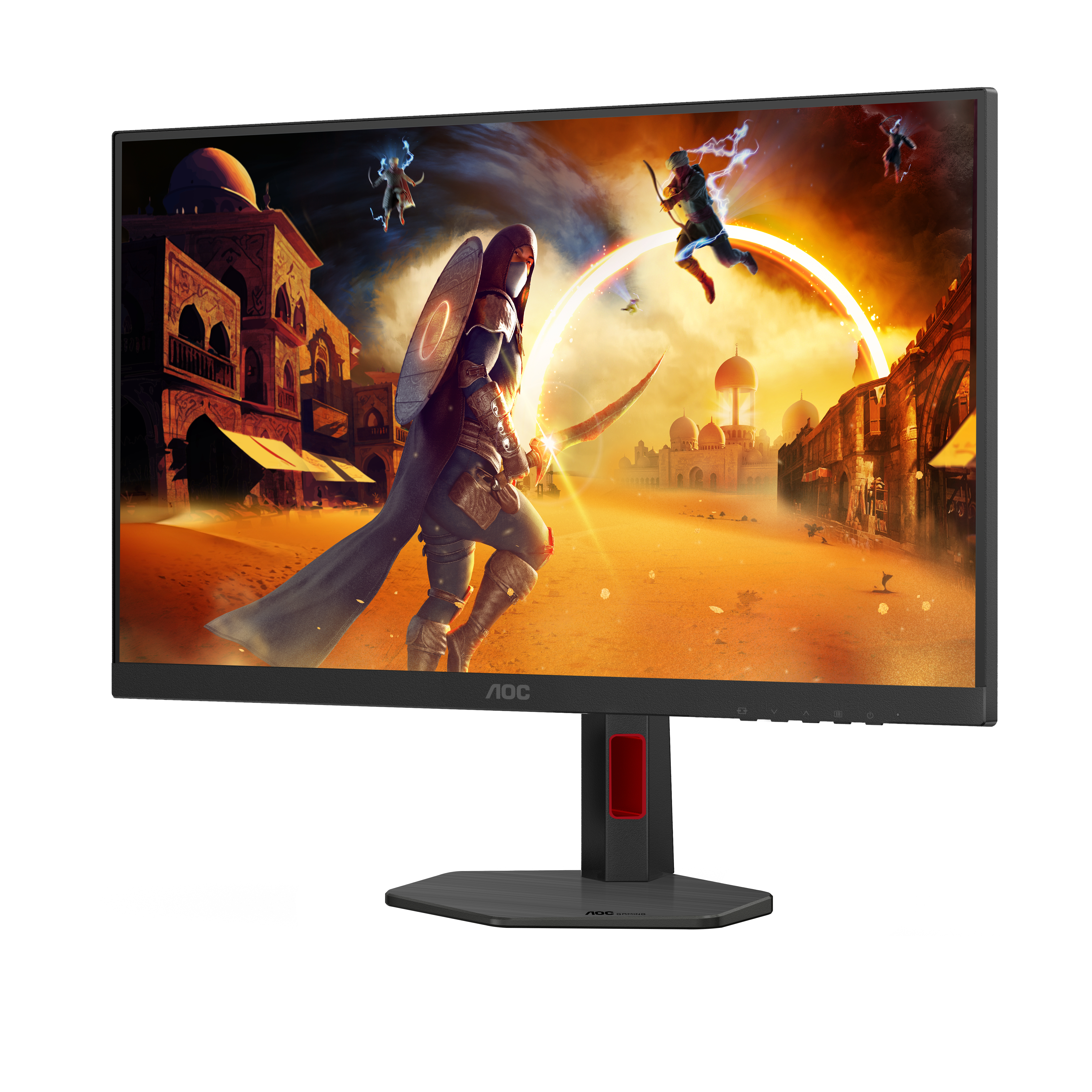 AOC - Monitor AGON by AOC 27" U27G4R Fast IPS UHD 160Hz ( FHD 320Hz) 0.5ms (FHD 0.3ms) Hub USB