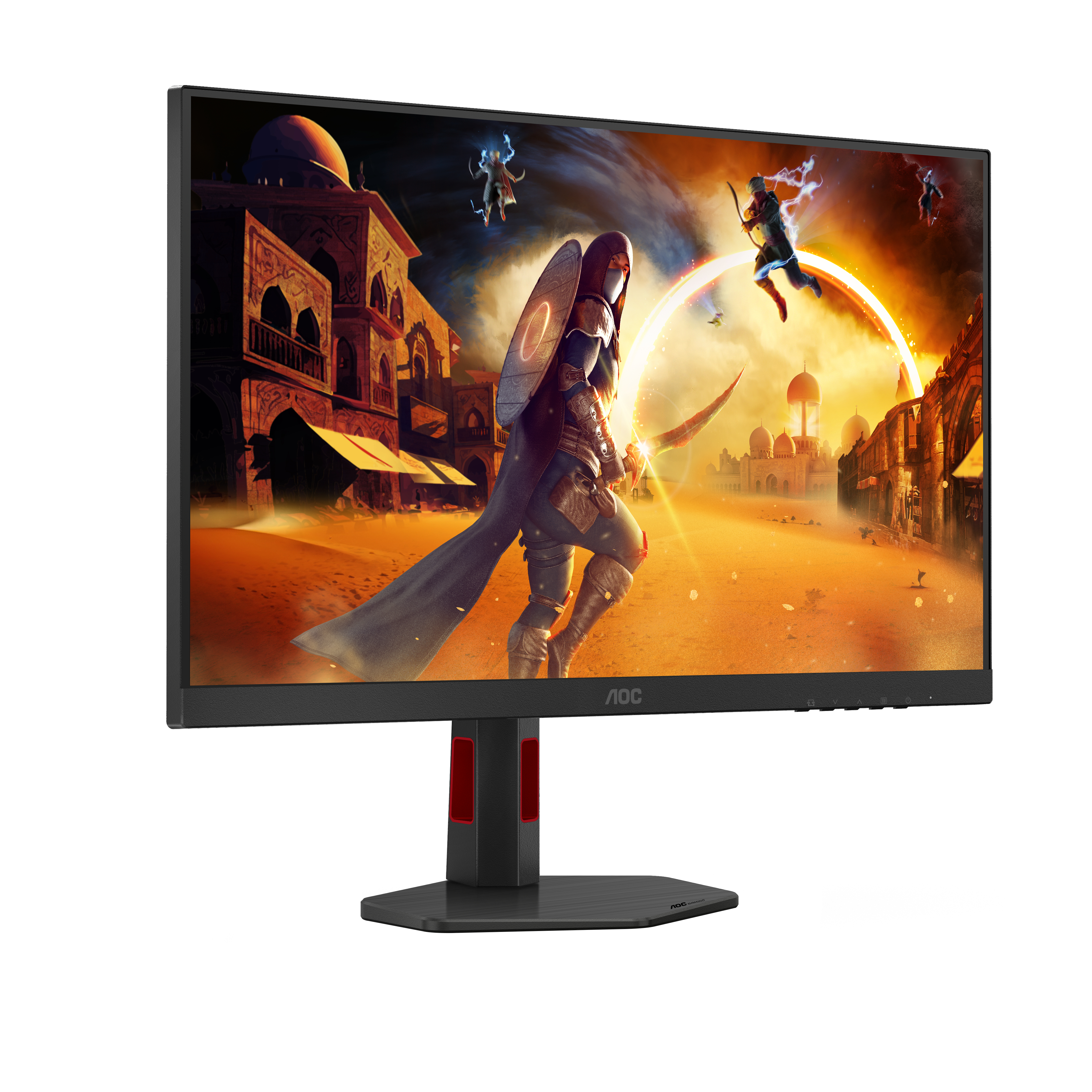 AOC - Monitor AGON by AOC 27" U27G4R Fast IPS UHD 160Hz ( FHD 320Hz) 0.5ms (FHD 0.3ms) Hub USB
