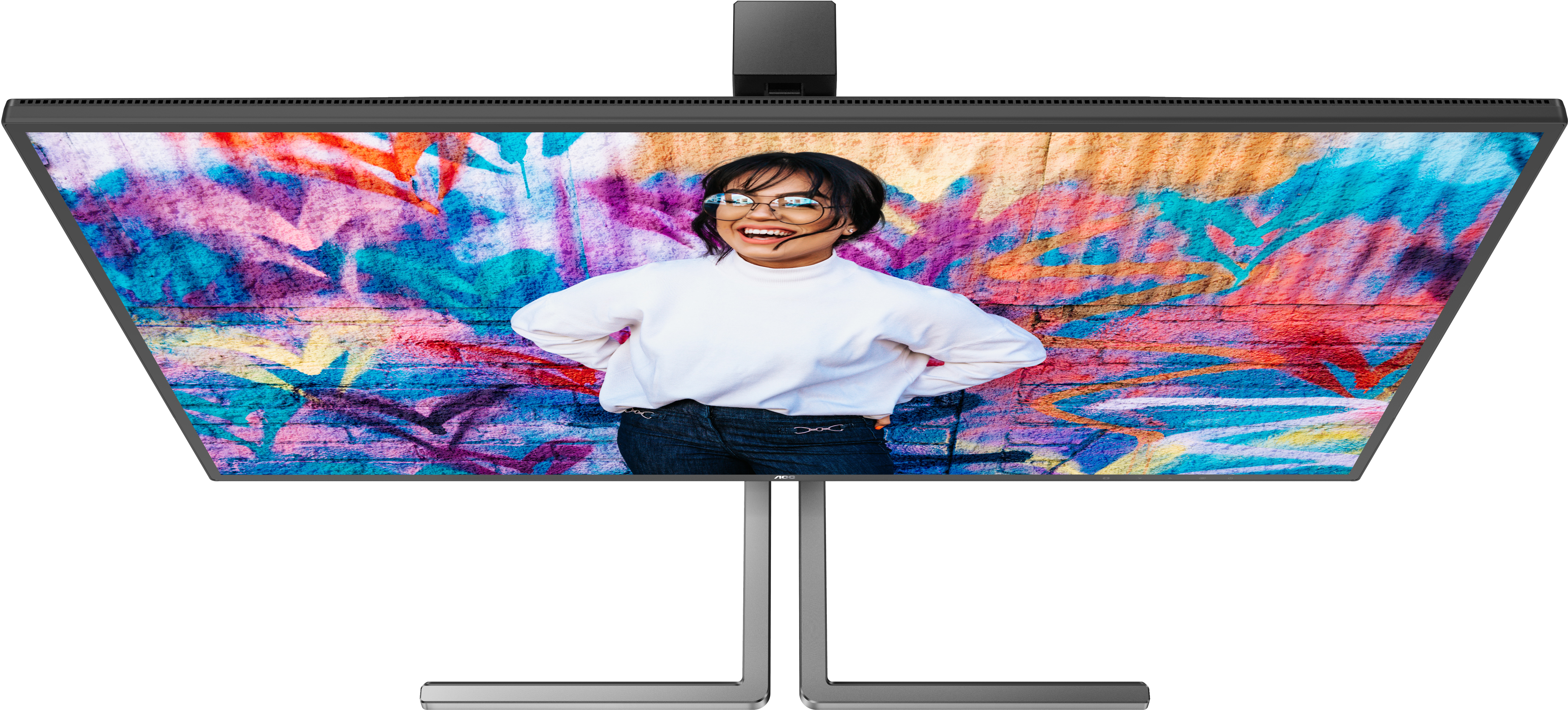 Picture of Picture of Monitor AOC Graphic Pro 27" U27U3CV Nano IPS 4K 60Hz USB-C (PD90W) DisplayHDR 400