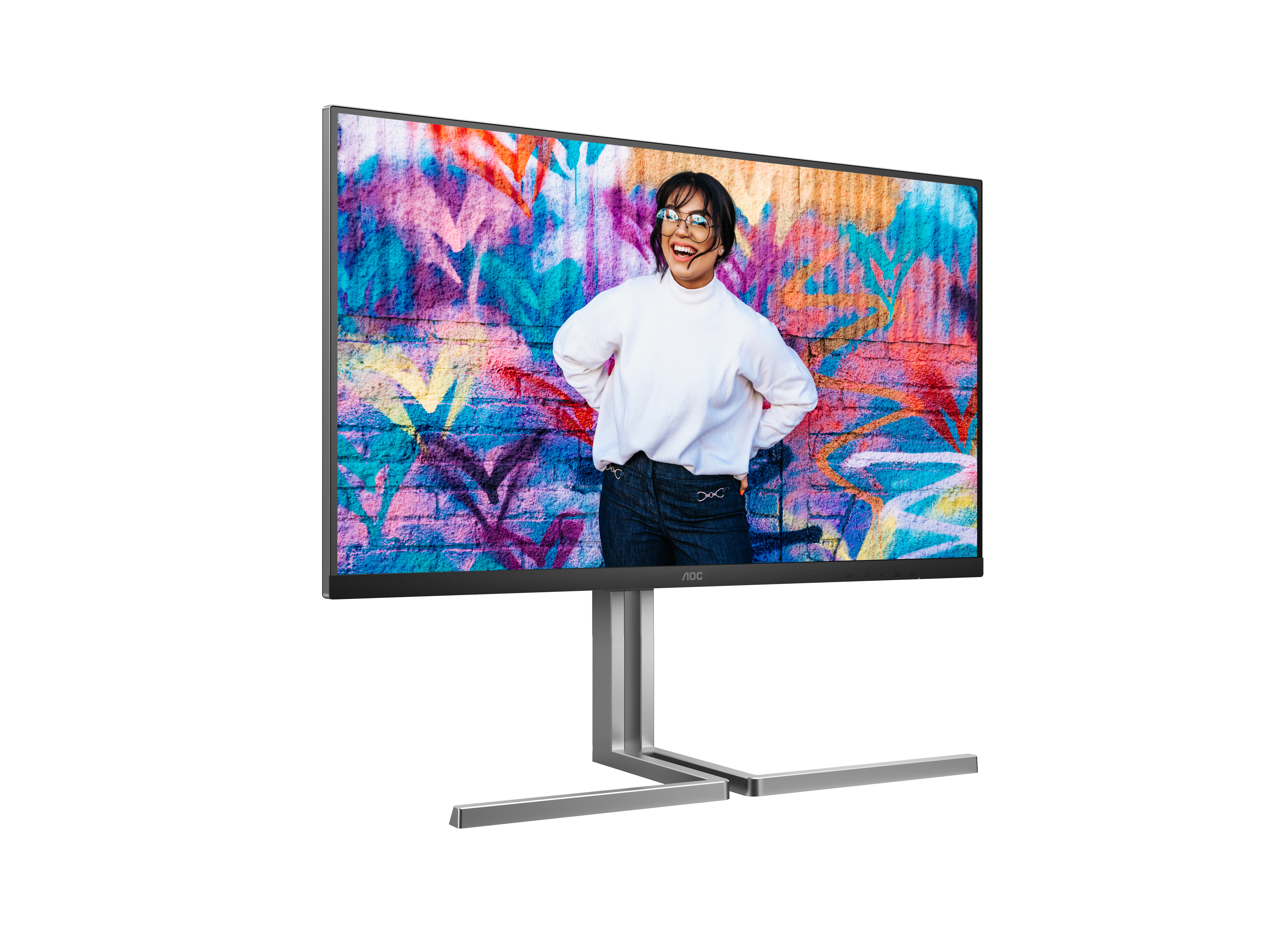 AOC - Monitor AOC Graphic Pro 32" U32U3CV Nano IPS 4K 60Hz USB-C (PD90W) DisplayHDR 400