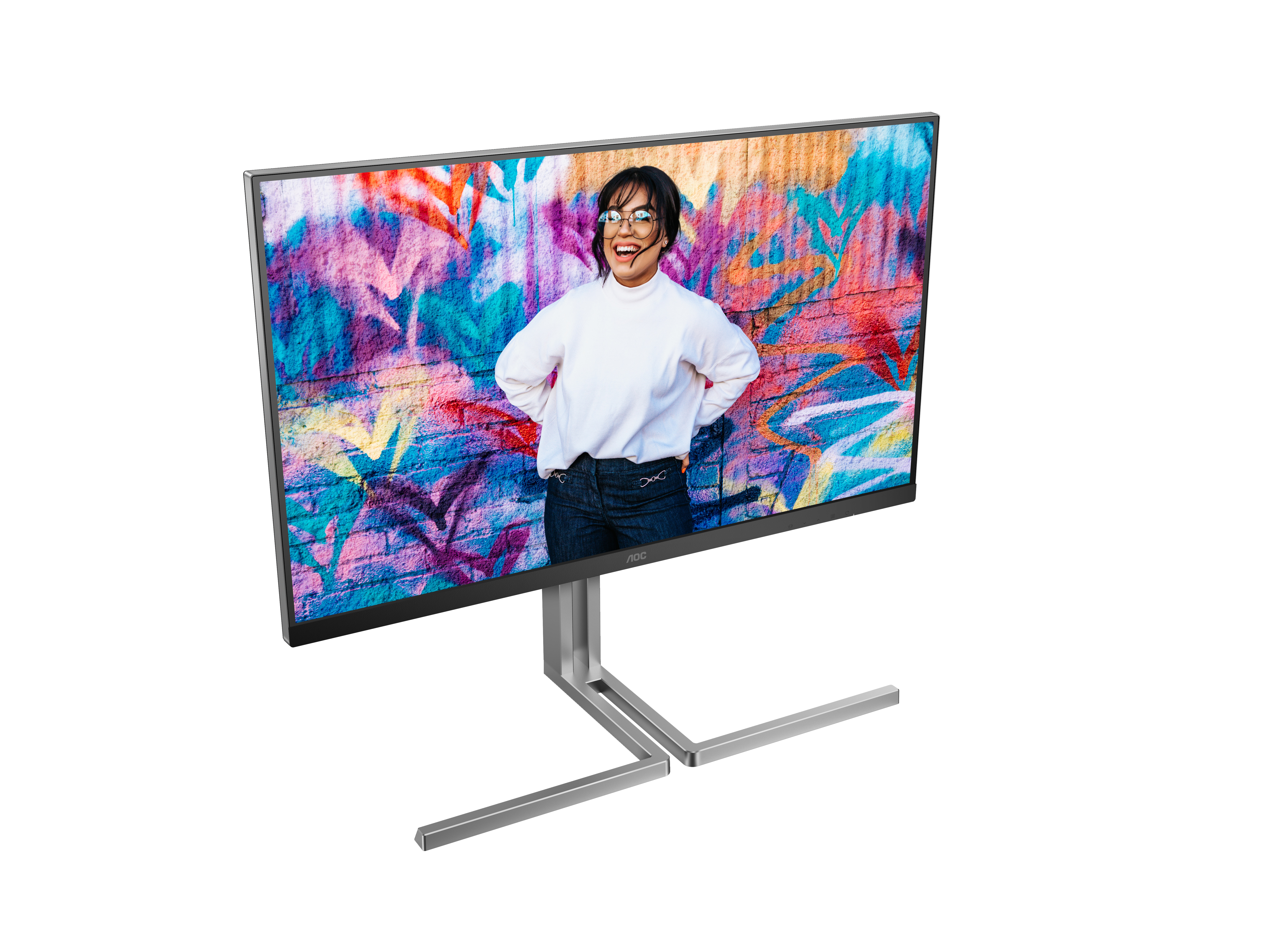 AOC - Monitor AOC Graphic Pro 32" U32U3CV Nano IPS 4K 60Hz USB-C (PD90W) DisplayHDR 400