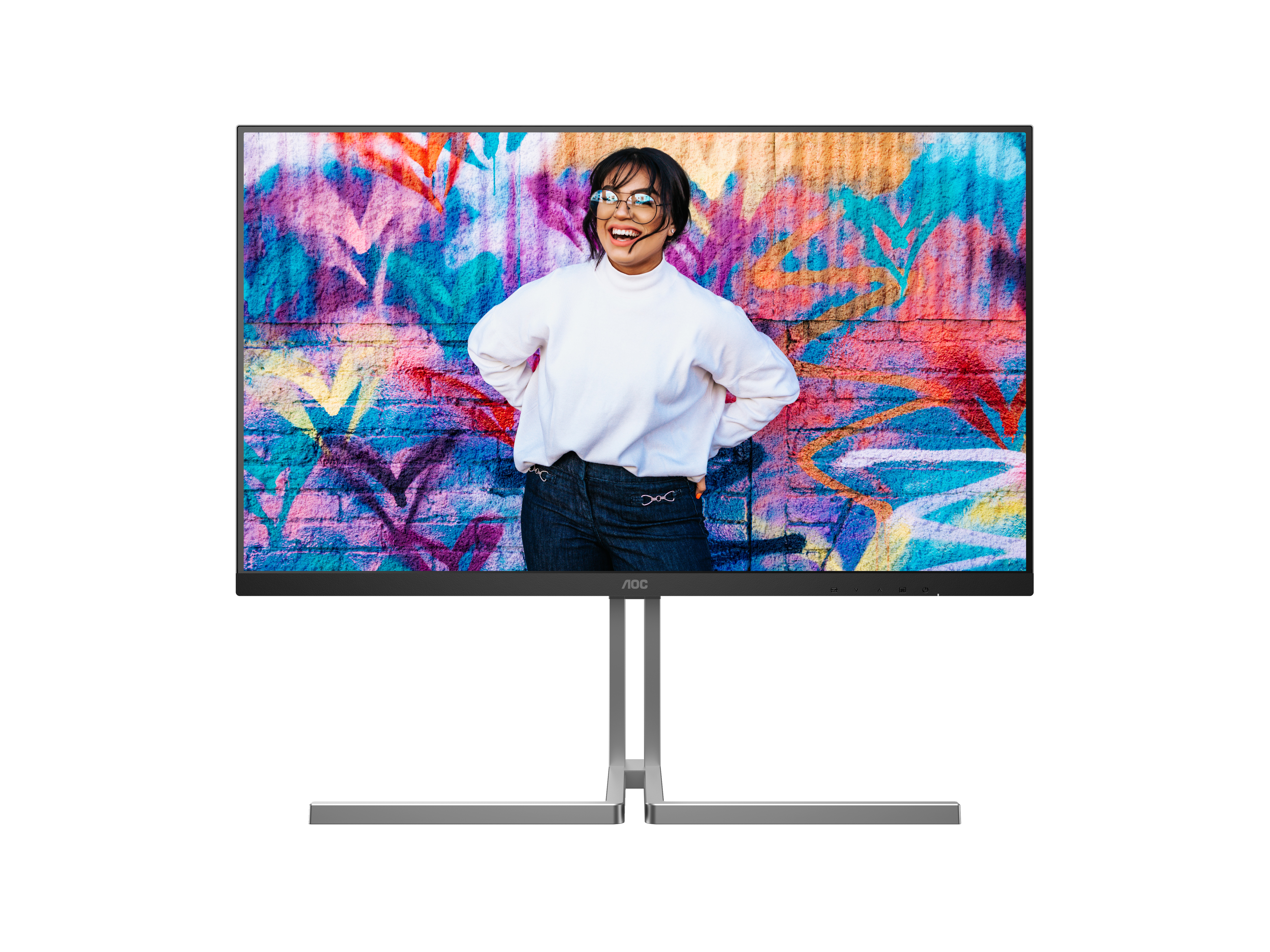 AOC - Monitor AOC Graphic Pro 32" U32U3CV Nano IPS 4K 60Hz USB-C (PD90W) DisplayHDR 400